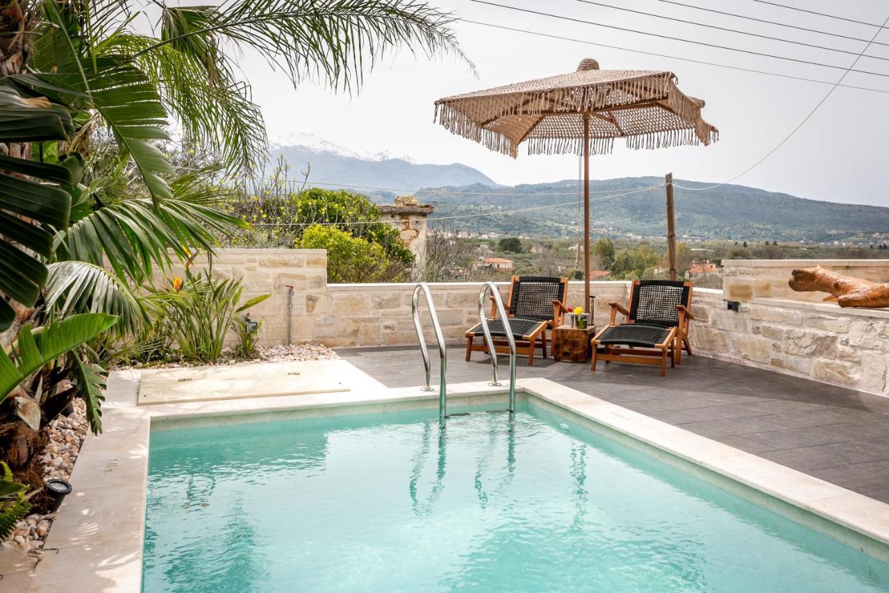Villa Armenus, Private Pool, Garden, Bbq Chania  ภายนอก รูปภาพ