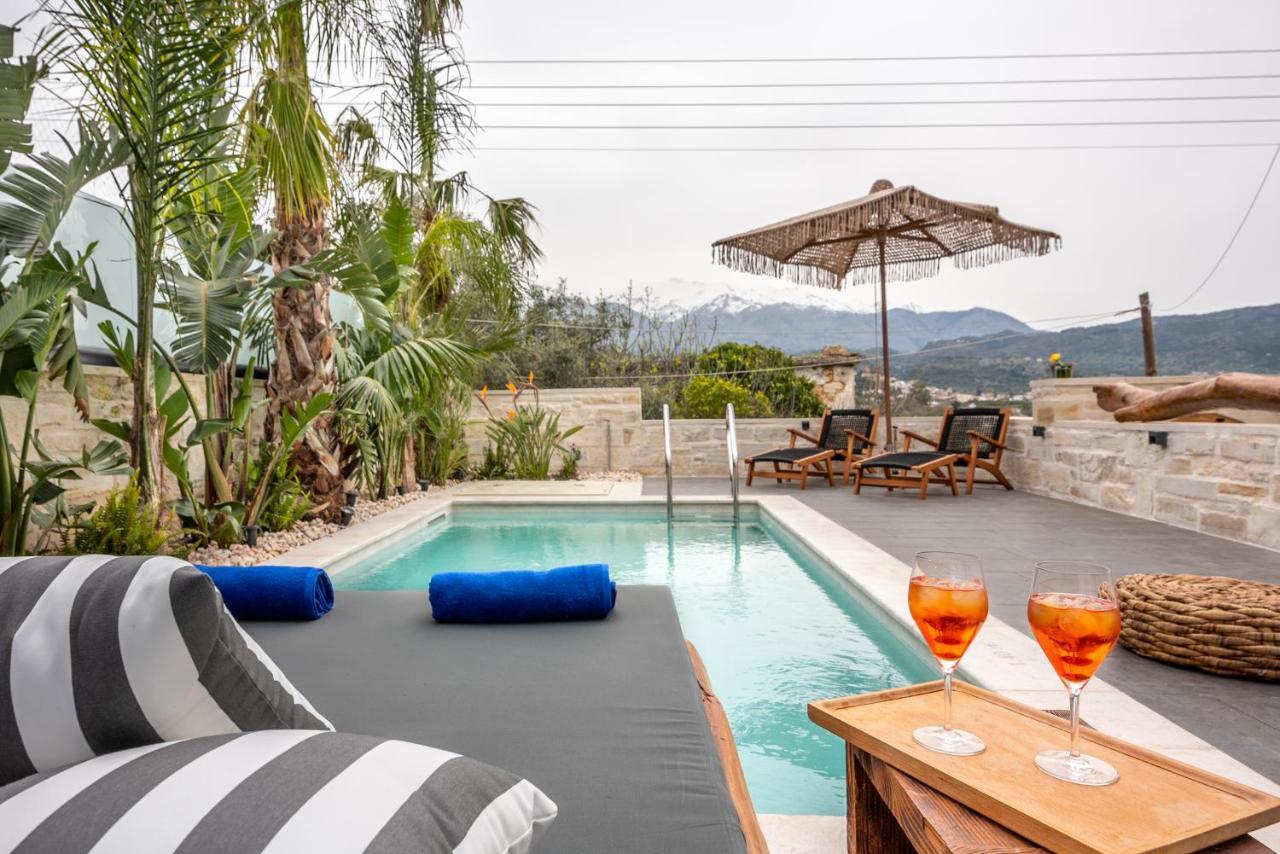 Villa Armenus, Private Pool, Garden, Bbq Chania  ภายนอก รูปภาพ