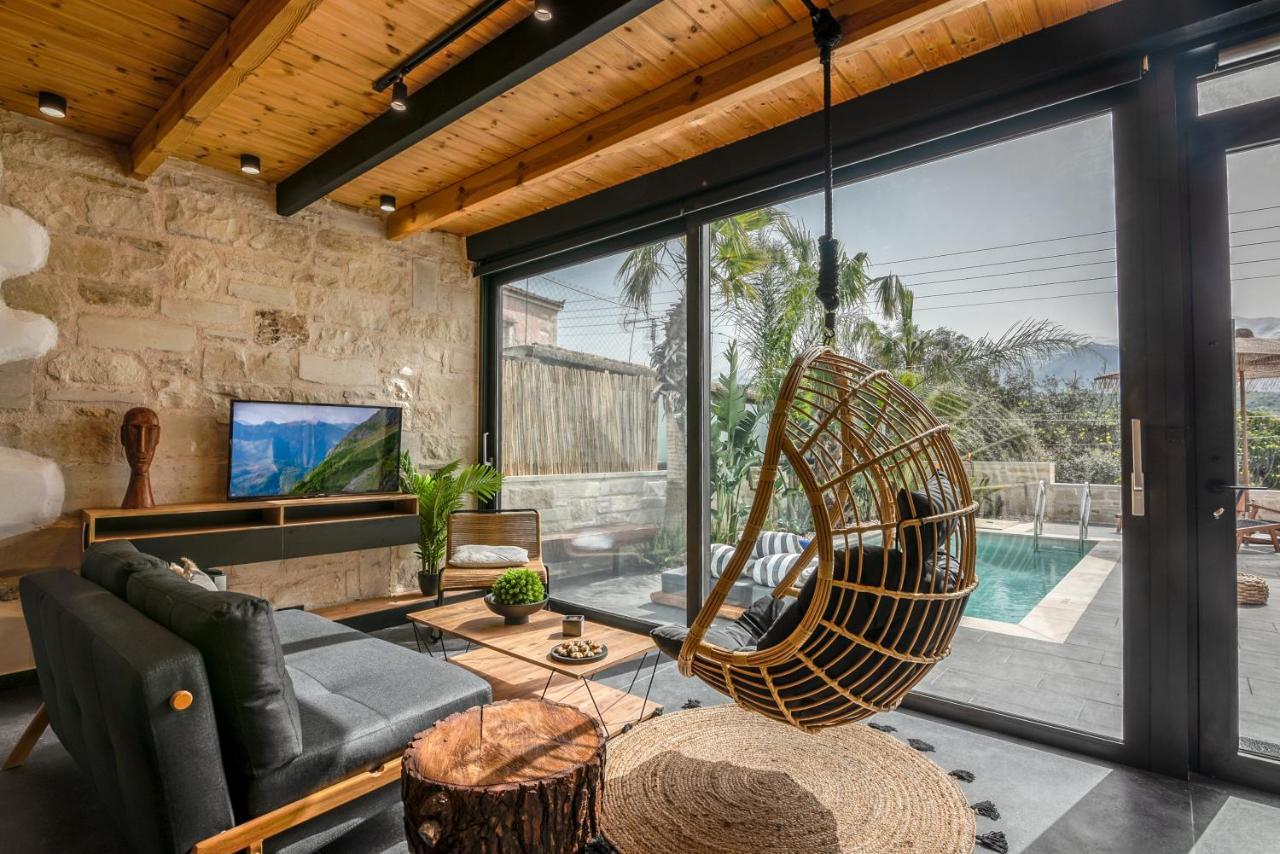 Villa Armenus, Private Pool, Garden, Bbq Chania  ภายนอก รูปภาพ